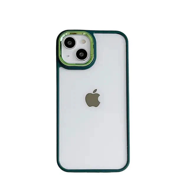 Clear iPhone Case Series with Bumper and Camera Ring My Store