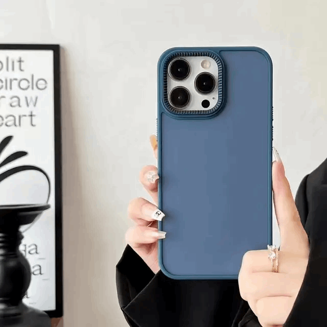 Matte Black TPU iPhone Case – Flexible and Durable Camera Protection My Store