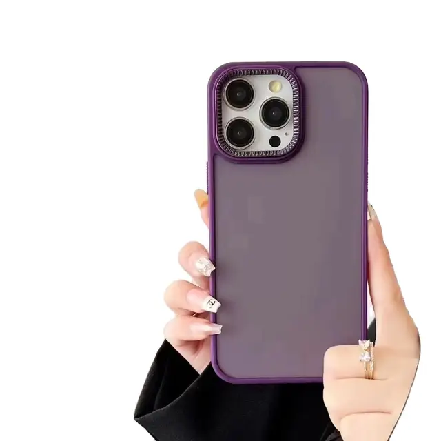 Matte Black TPU iPhone Case – Flexible and Durable Camera Protection My Store