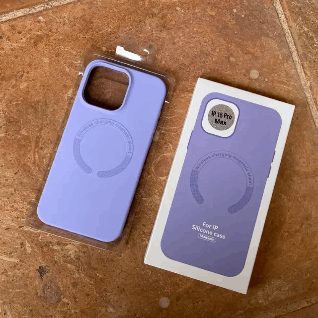 MagSafe Soft Silicone Case for iPhone Mixwix