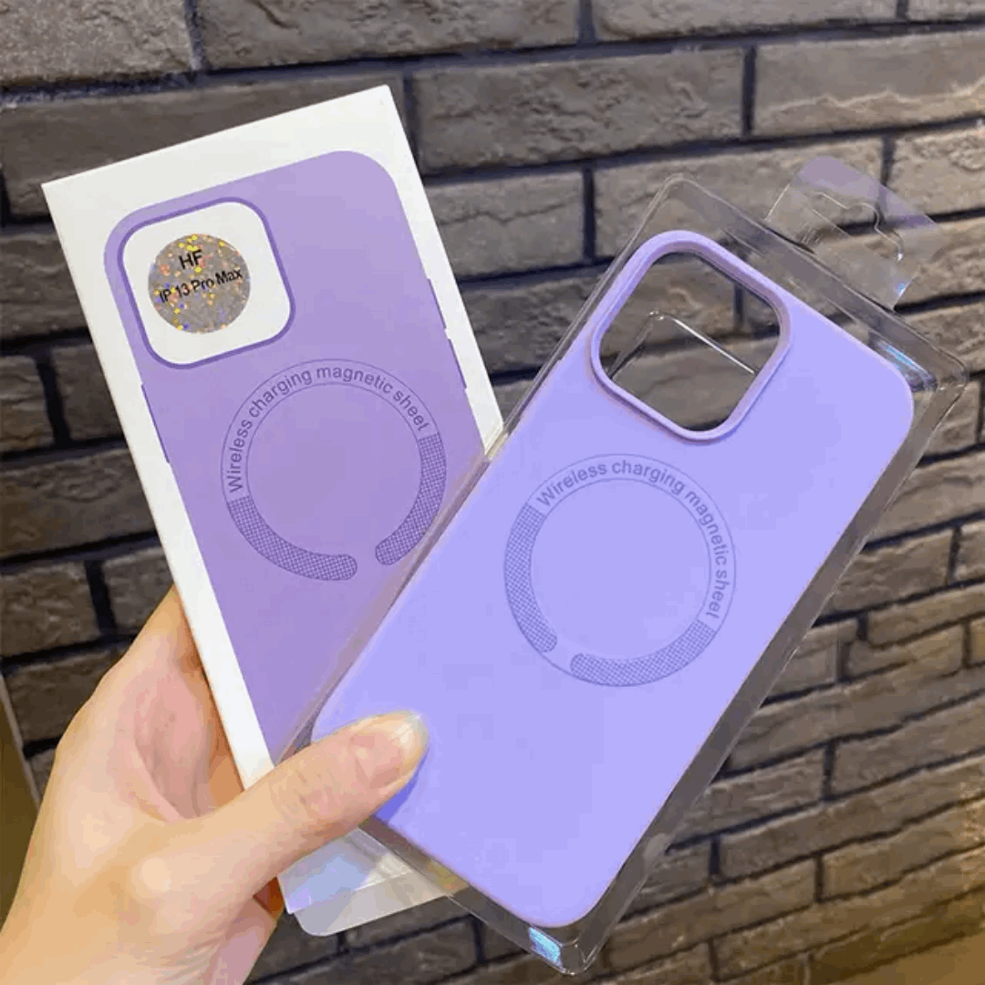 MagSafe Soft Silicone Case for iPhone Mixwix