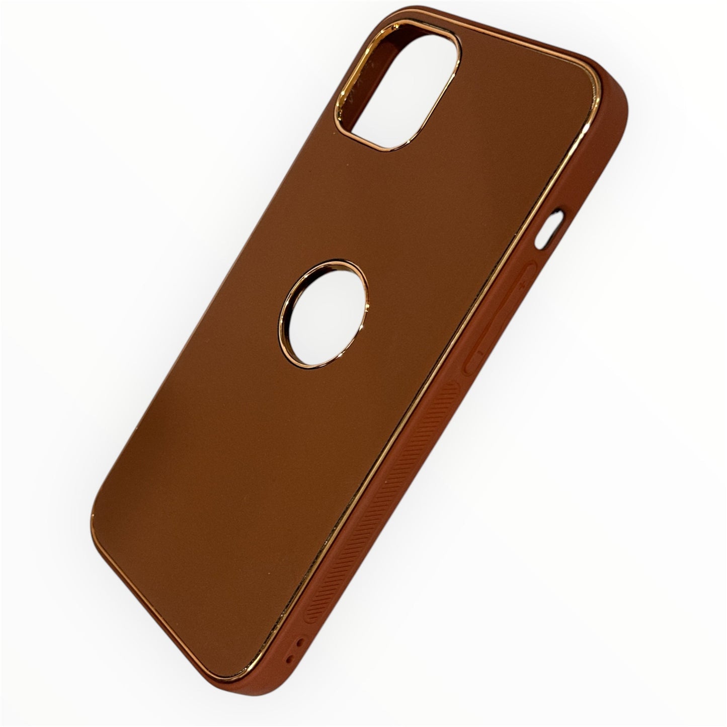 iPhone Leather Case Series - Premium Leather with Gold Accents My Store