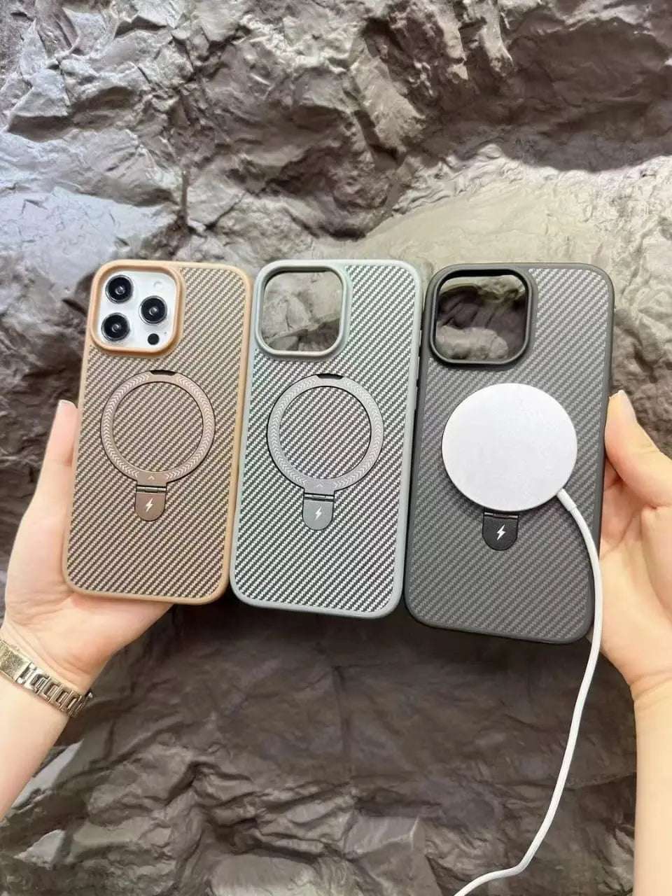 Premium Shockproof iPhone Case – MagSafe Compatible & Stylish Mobicases