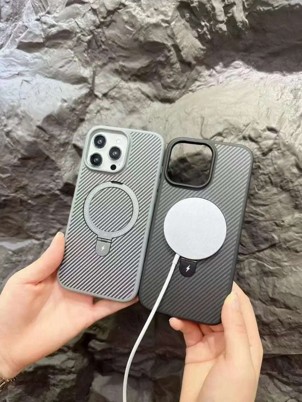 Premium Shockproof iPhone Case – MagSafe Compatible & Stylish Mobicases