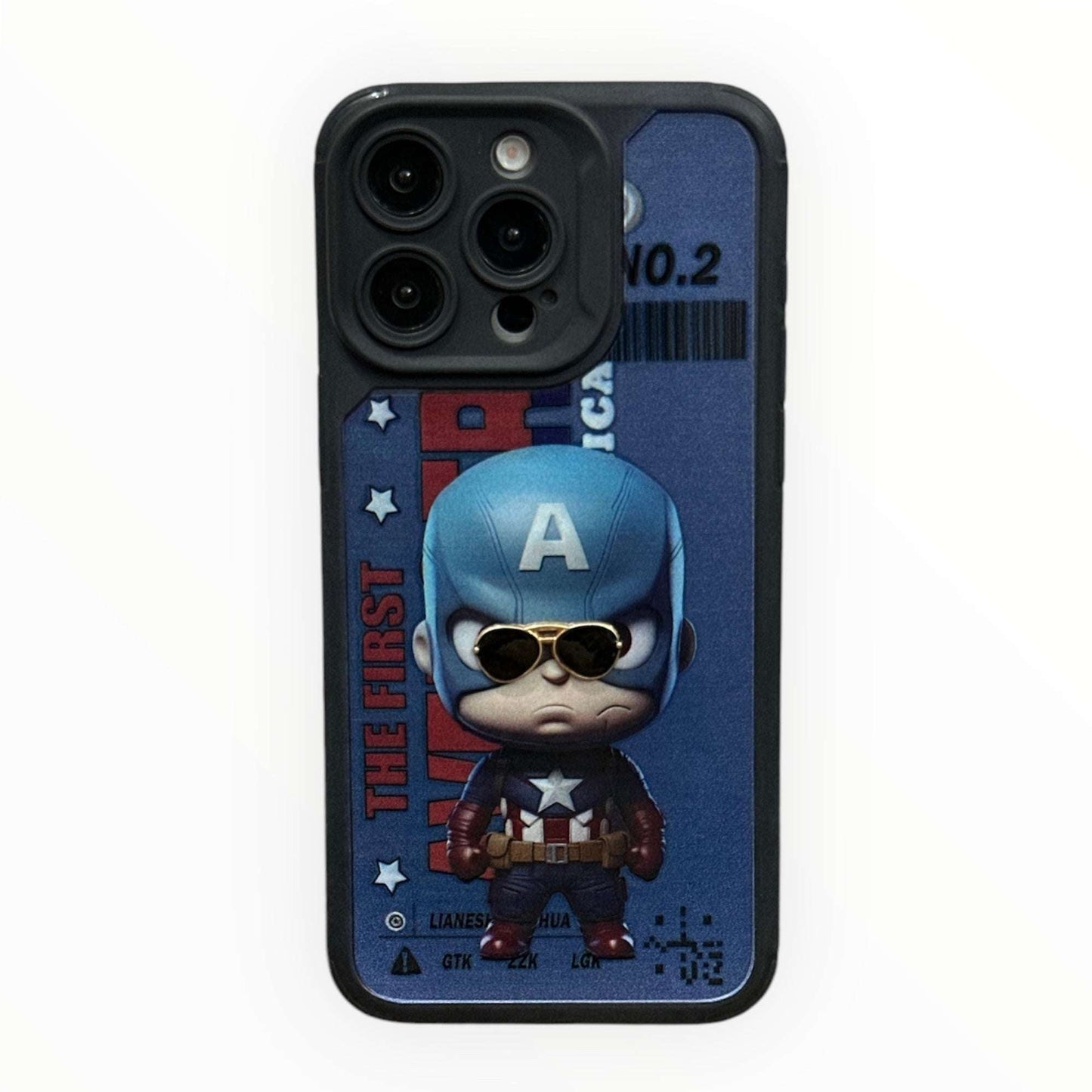 Marvel Series Phone Case for iPhone – Captain America, Iron Man, Hulk & More Mixwix