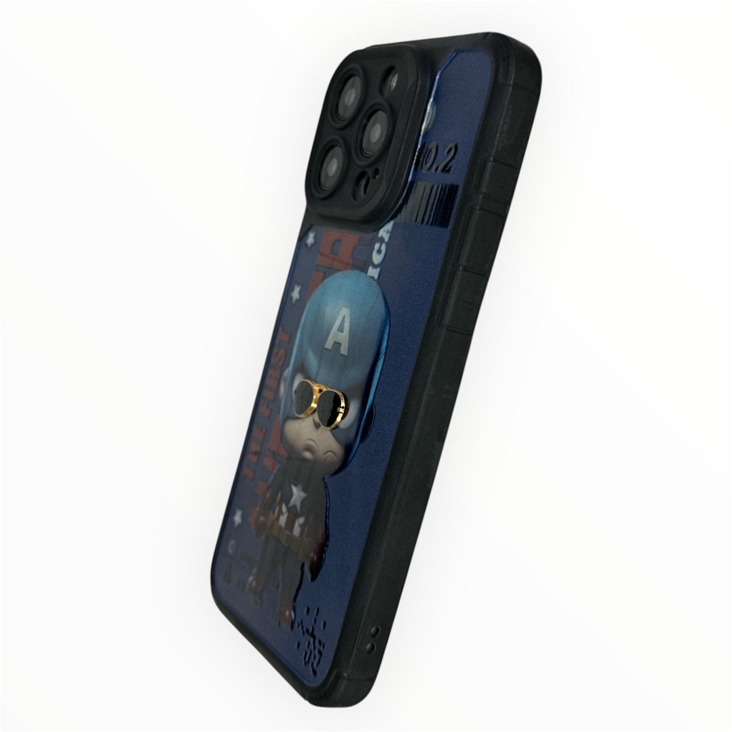 Marvel Series Phone Case for iPhone – Captain America, Iron Man, Hulk & More Mixwix