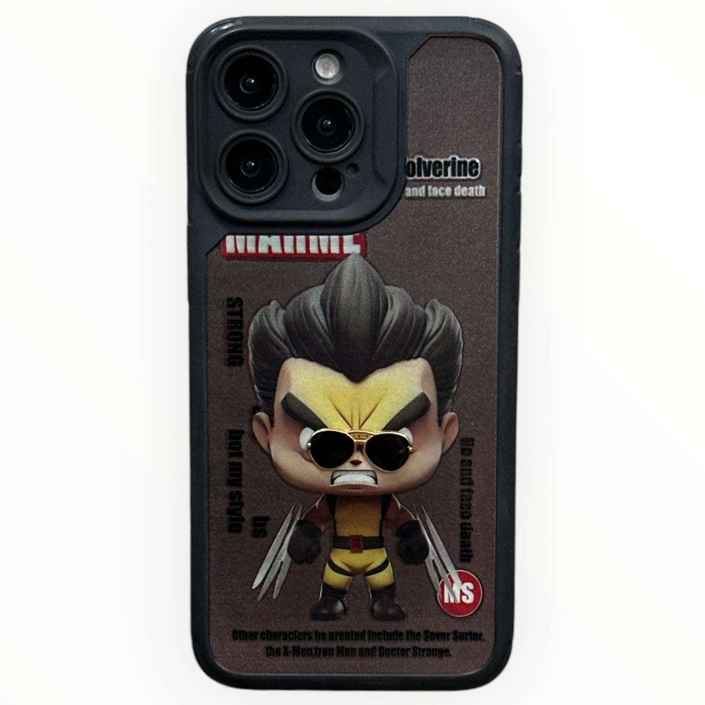 Marvel Series Phone Case for iPhone – Captain America, Iron Man, Hulk & More Mixwix