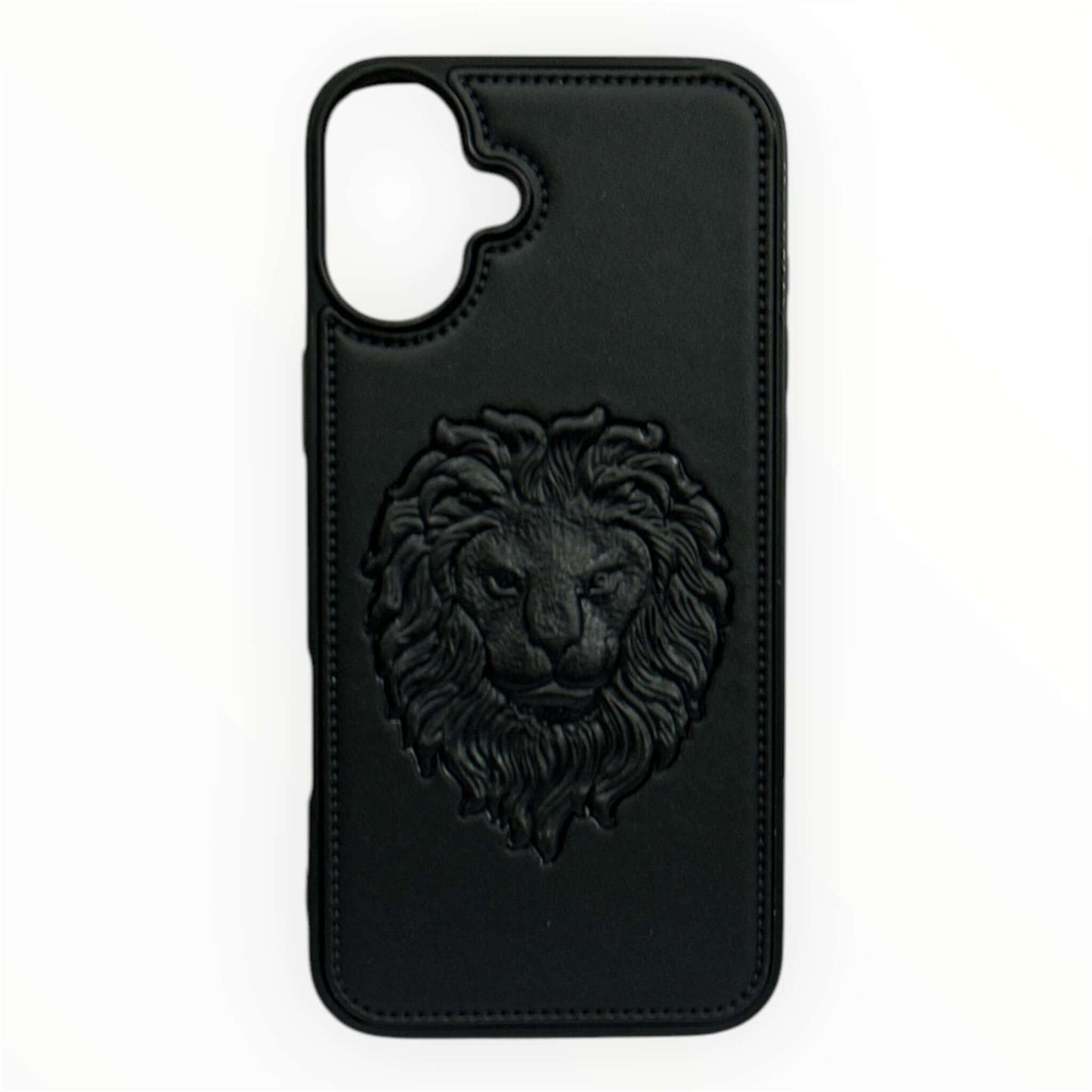 Embossed Lion Leather Case – Premium Luxury for iPhone My Store