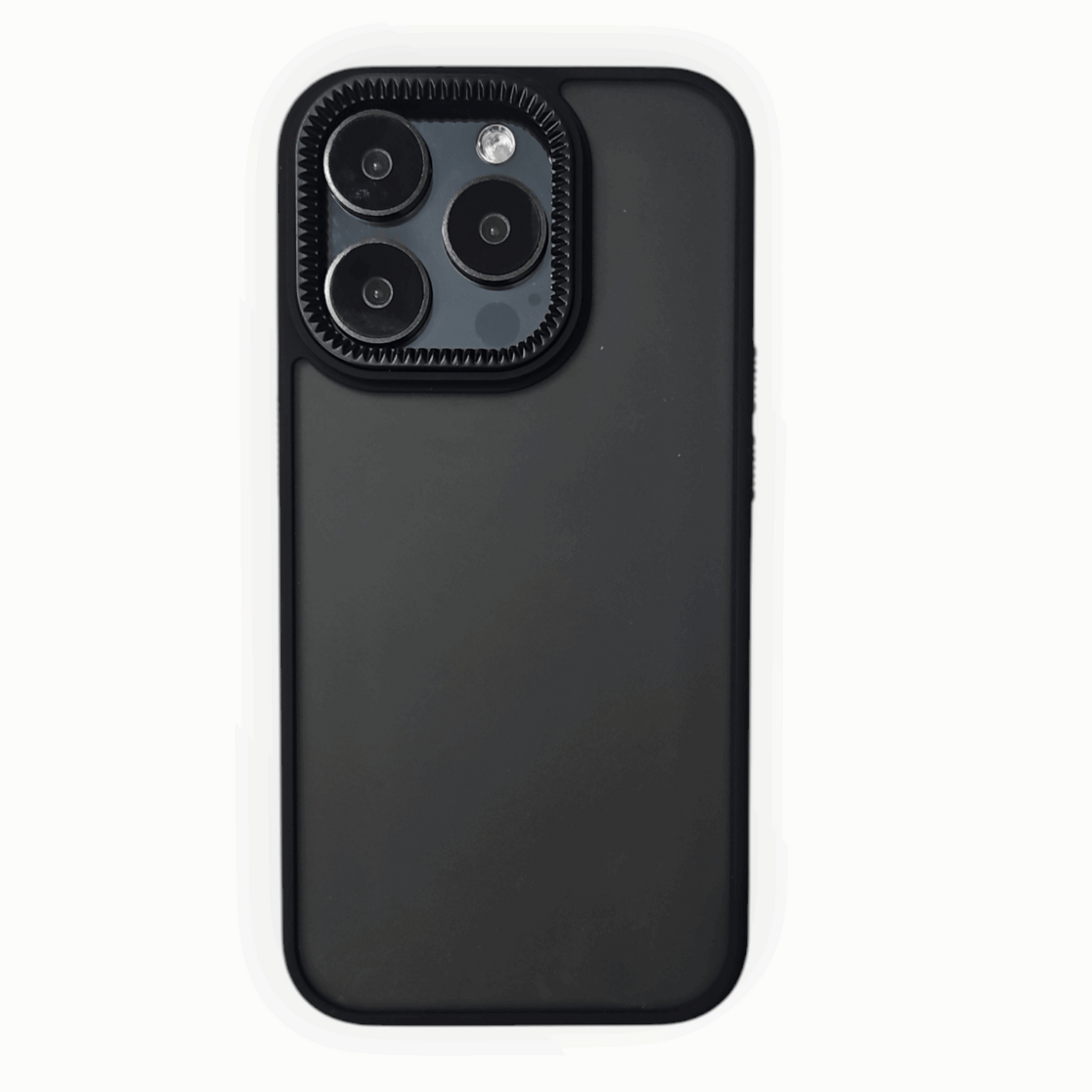 Matte Black TPU iPhone Case – Flexible and Durable Camera Protection My Store