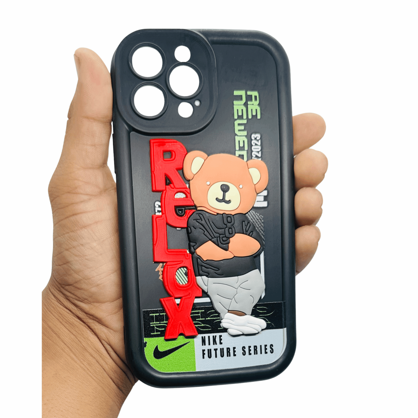 Nike x Bearbrick iPhone 13 Pro Max Case - Streetwear Style My Store