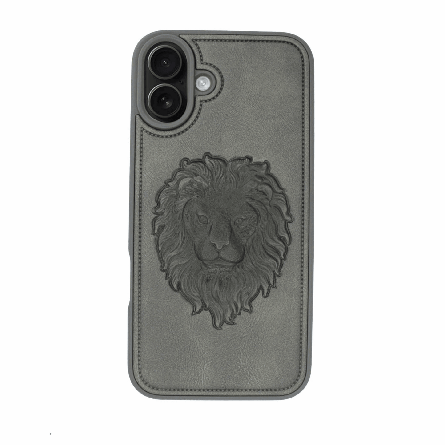 Embossed Lion Leather Case – Premium Luxury for iPhone My Store