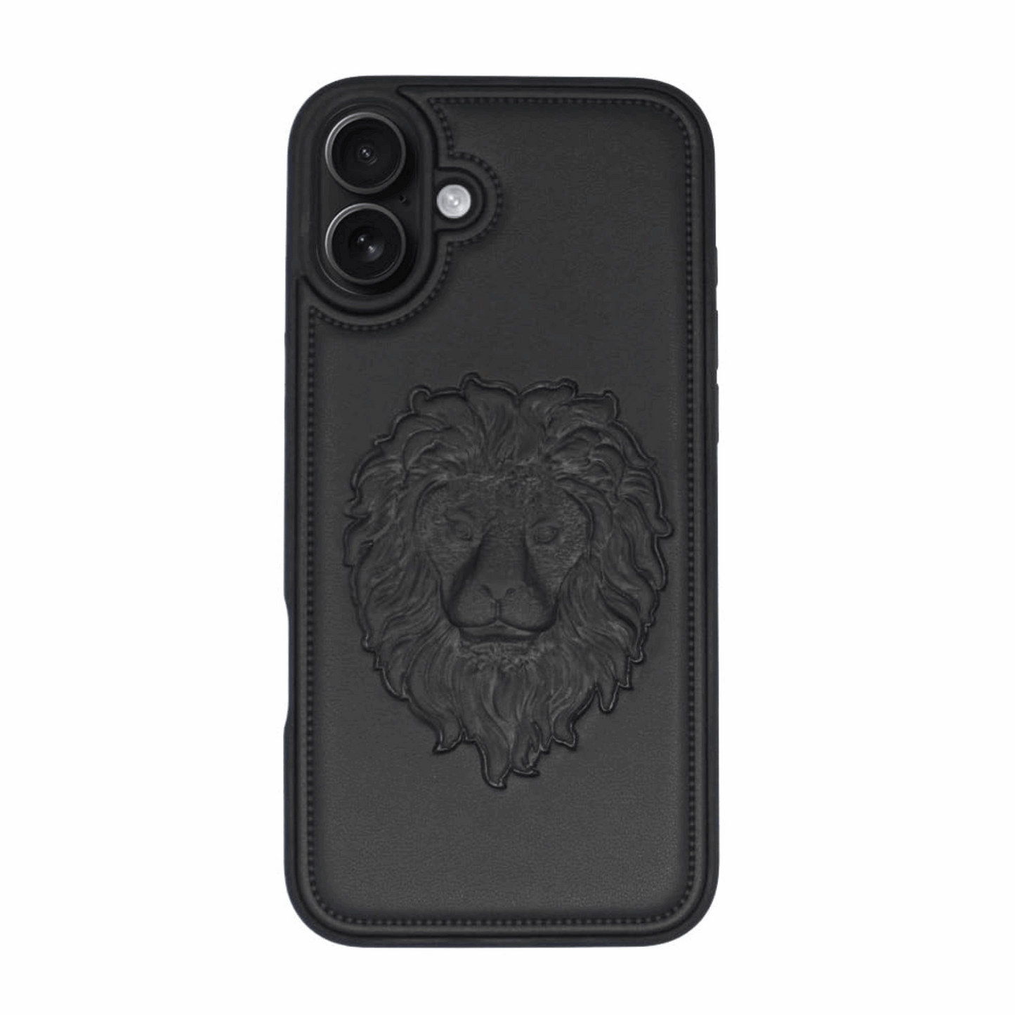 Embossed Lion Leather Case – Premium Luxury for iPhone My Store
