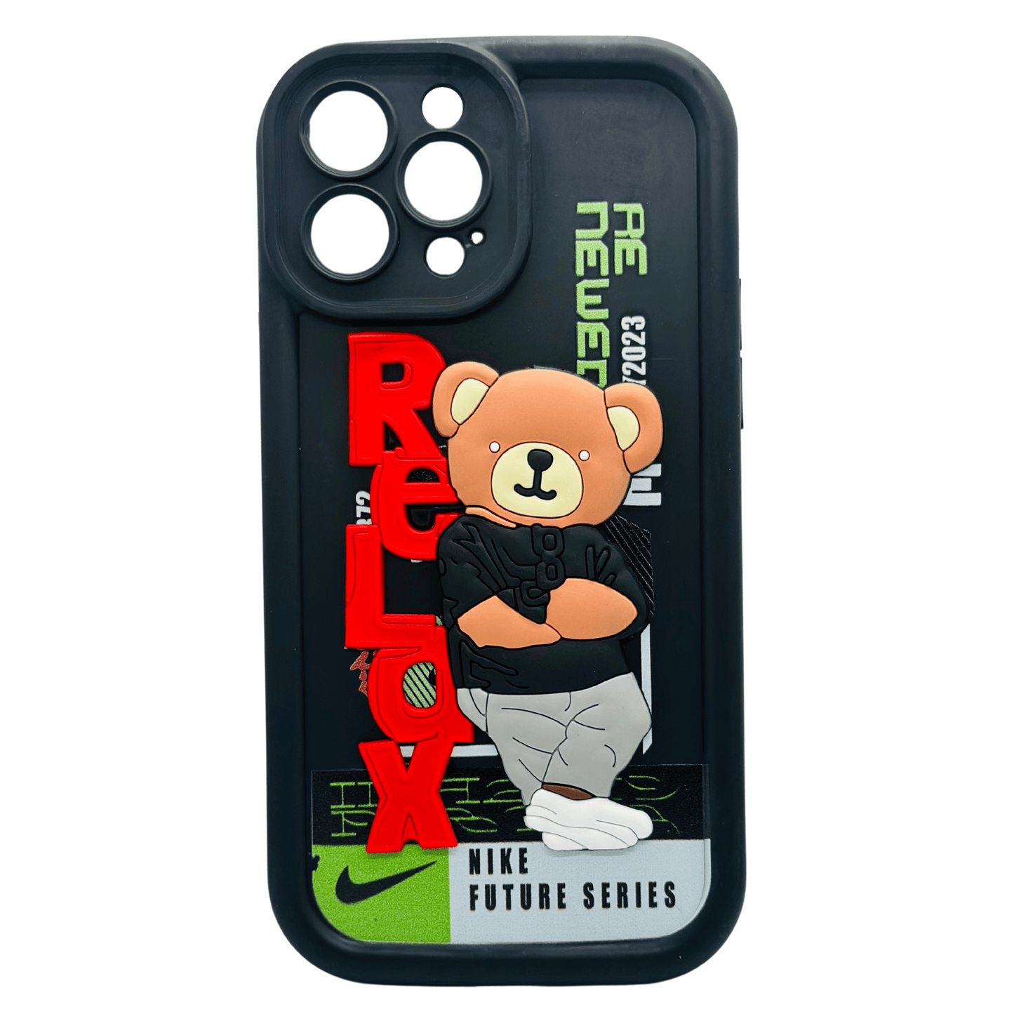 Nike x Bearbrick iPhone 13 Pro Max Case - Streetwear Style My Store
