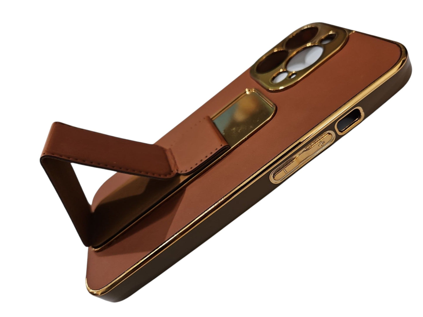 Premium Phone Case with Metallic Gold Accents for iPhone My Store