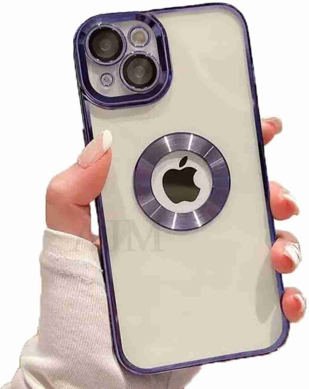 Luxury Transparent iPhone Case with Magnetic Ring with Frame Mixwix