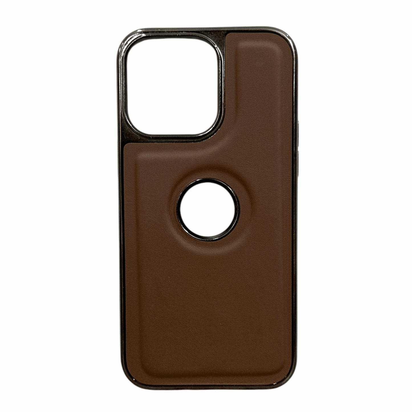 Premium Leather iPhone Case with Camera Protection – Sleek and Durable My Store