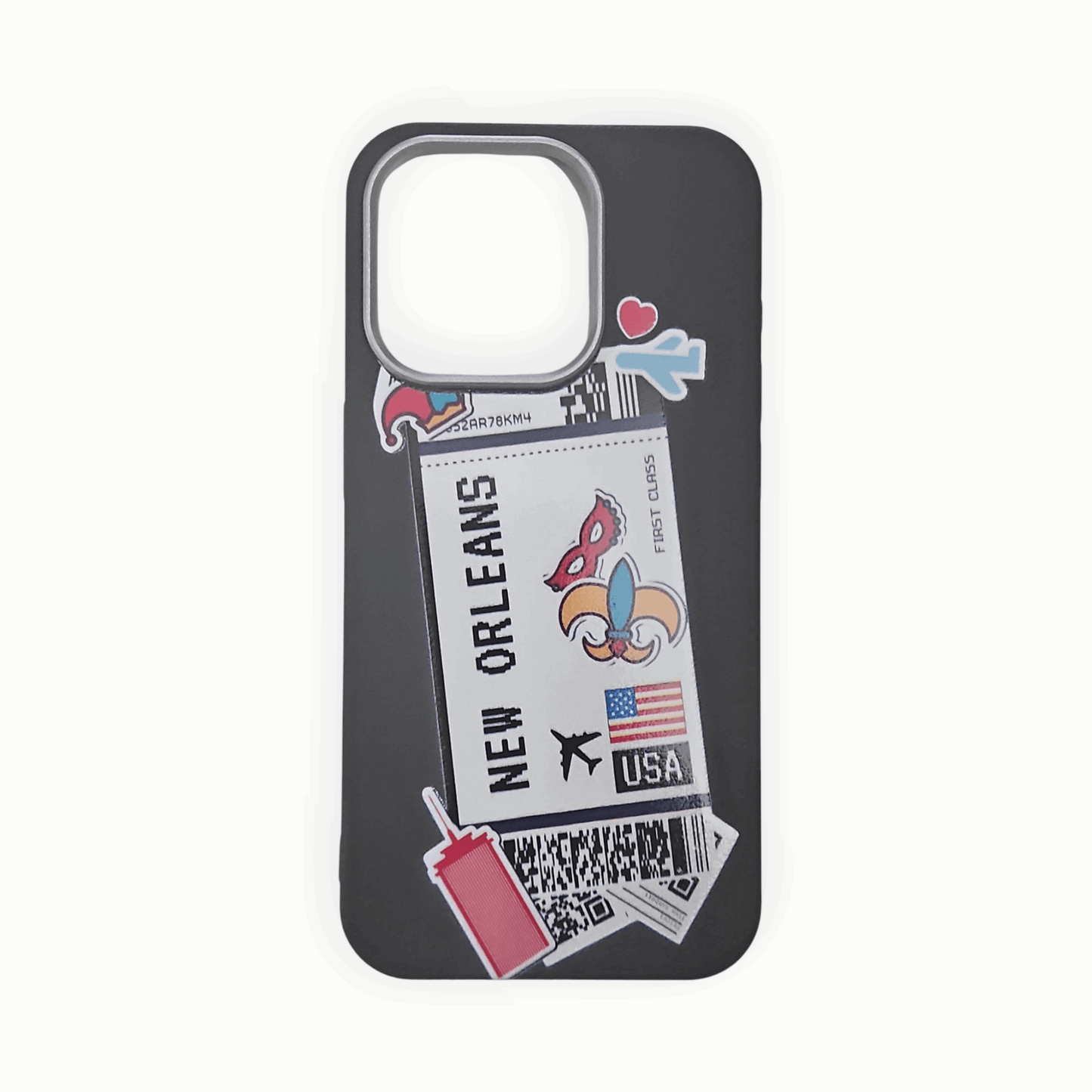 New Orleans Travel Ticket iPhone Case - Souvenirs - Mixwix