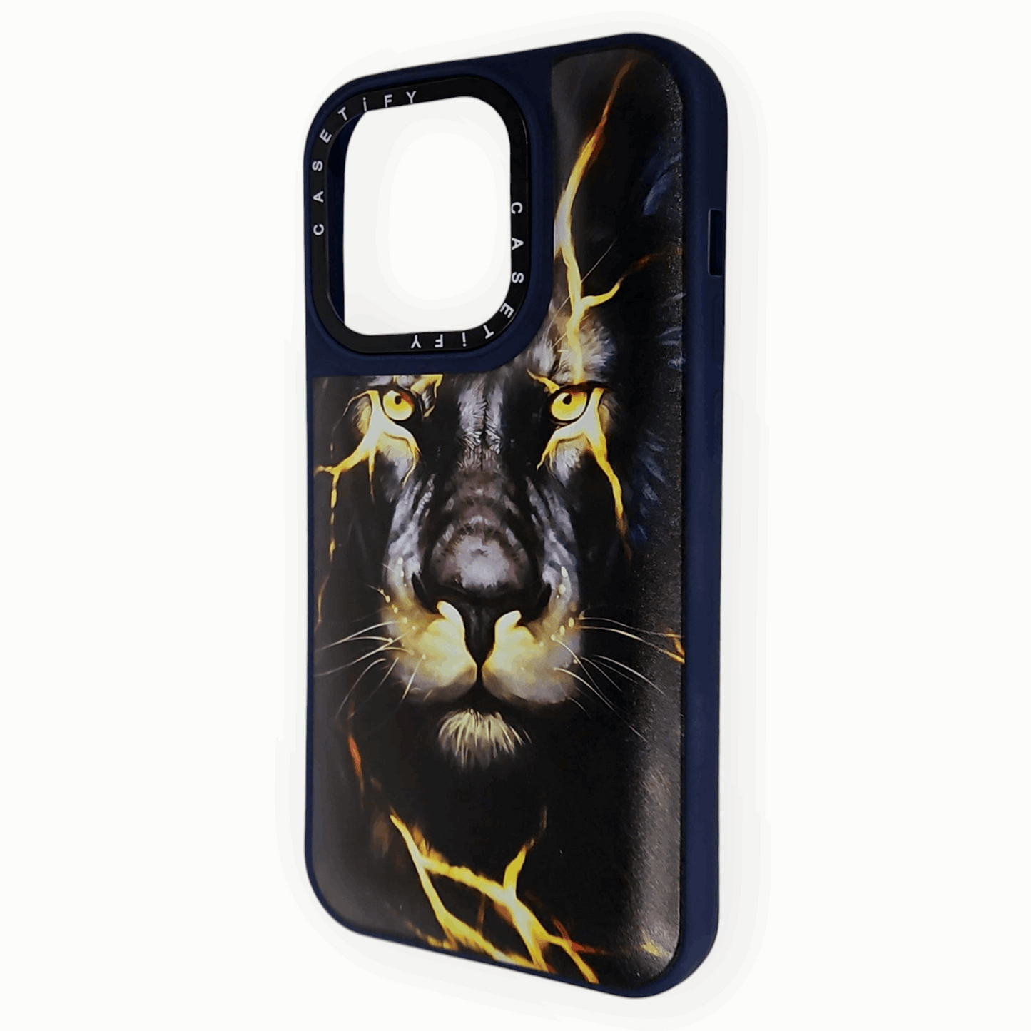Lion Theme iPhone 14 Pro Case – Bold and Fierce Design Mixwix