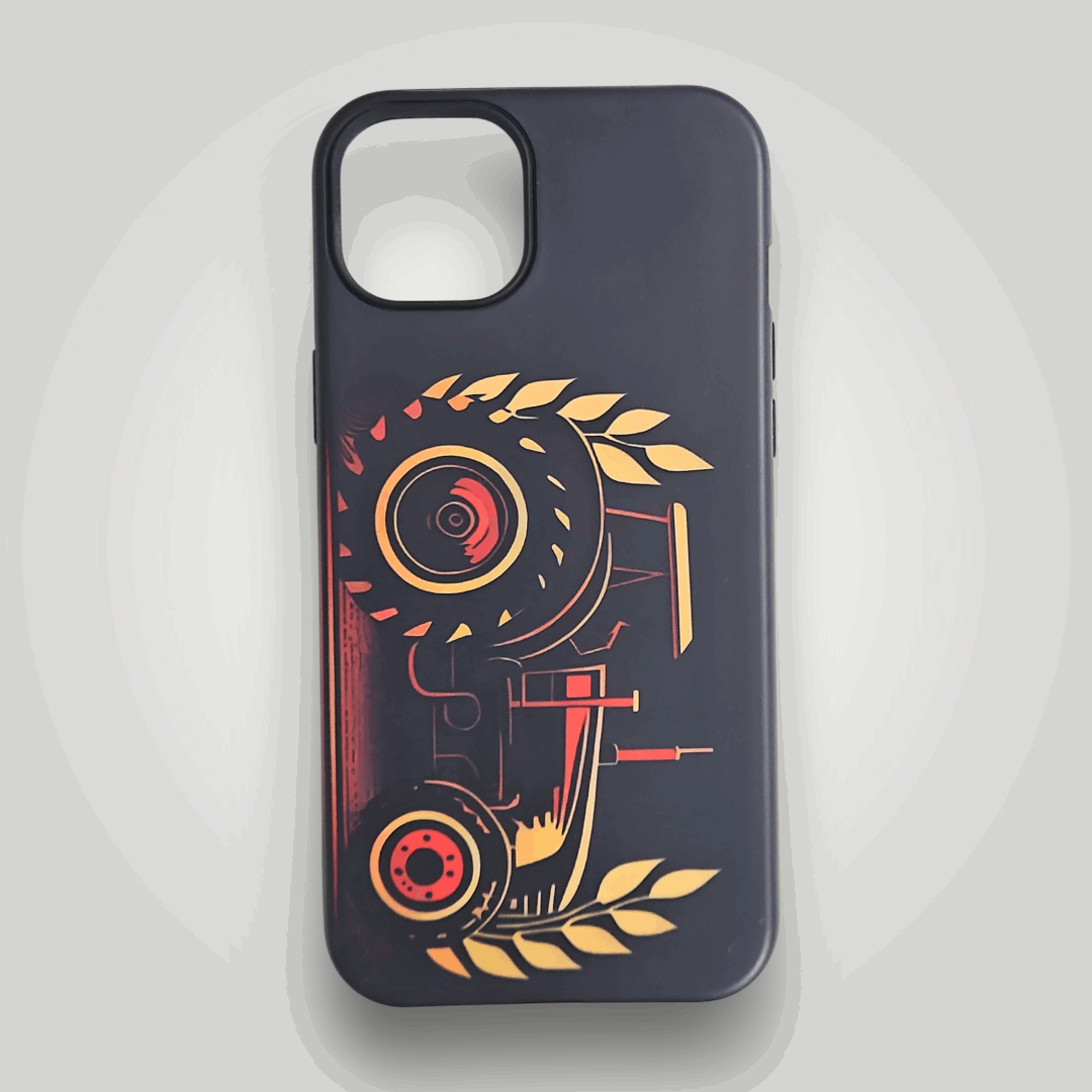 Stylish Dual-Layer iPhone 15 Plus Case – Graphic Design & Shockproof Mixwix