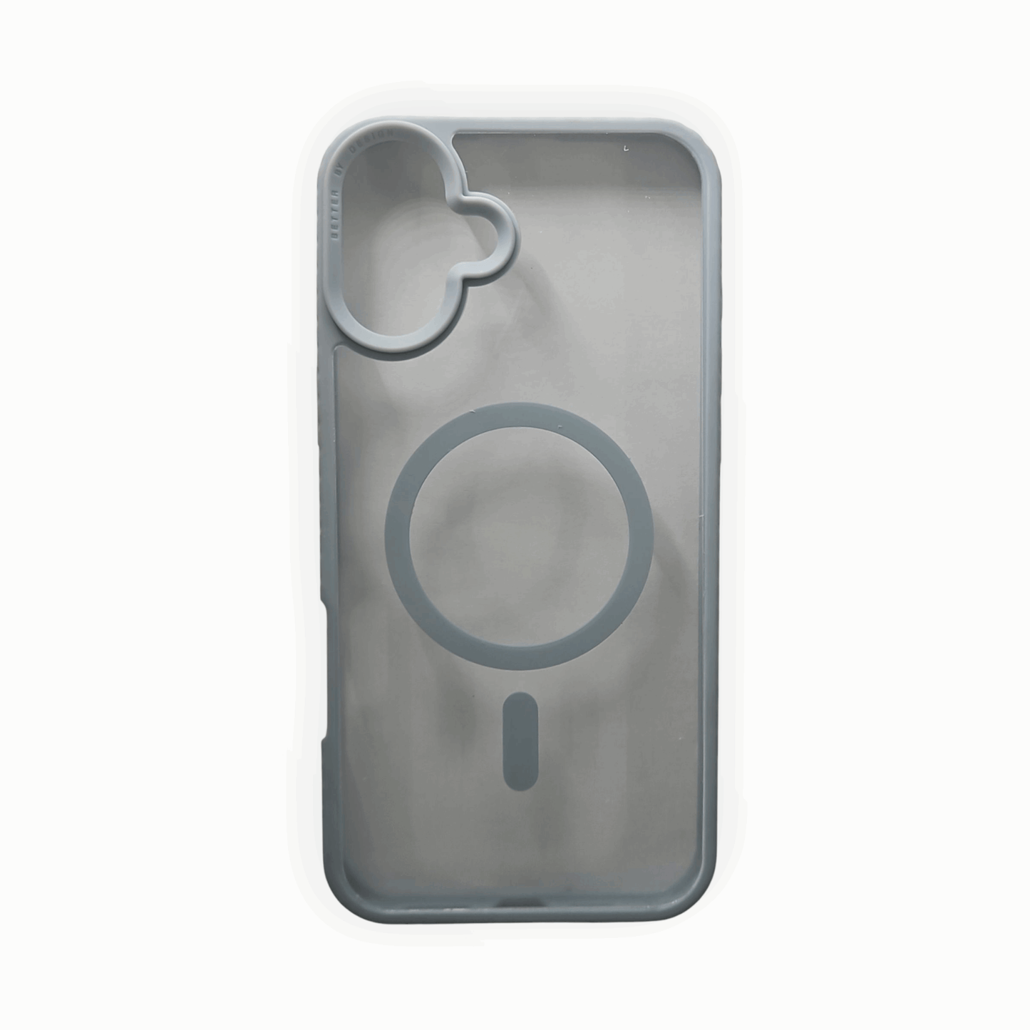 MagSafe Transparent Back Case for iPhone – Shockproof, Stylish Border (3 Colors) Mixwix