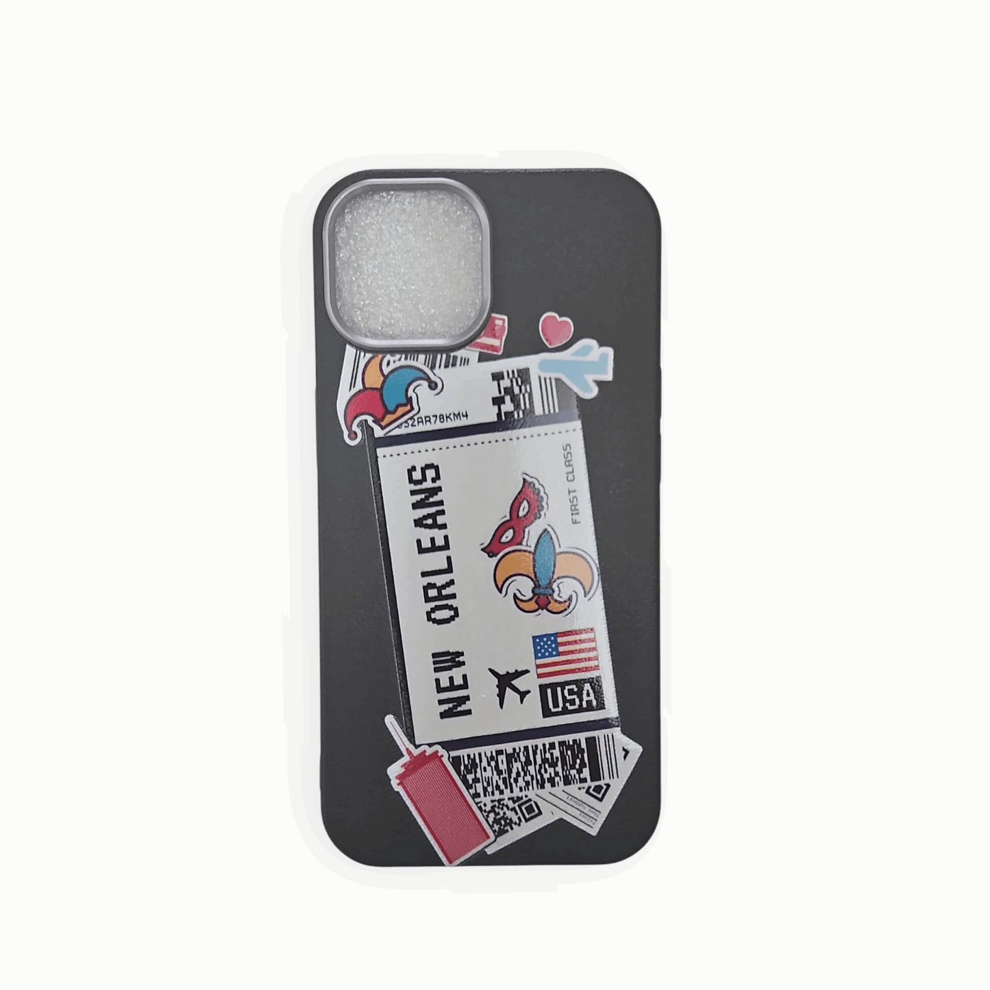 New Orleans Travel Ticket iPhone Case - Souvenirs - Mixwix