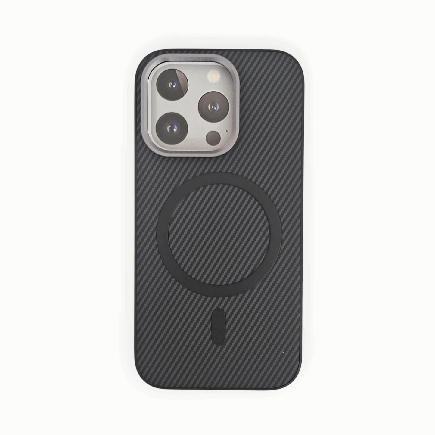 Carbon Fiber MagSafe iPhone Case – Ultra-Slim, Shockproof & Wireless Charging Compatible Mixwix