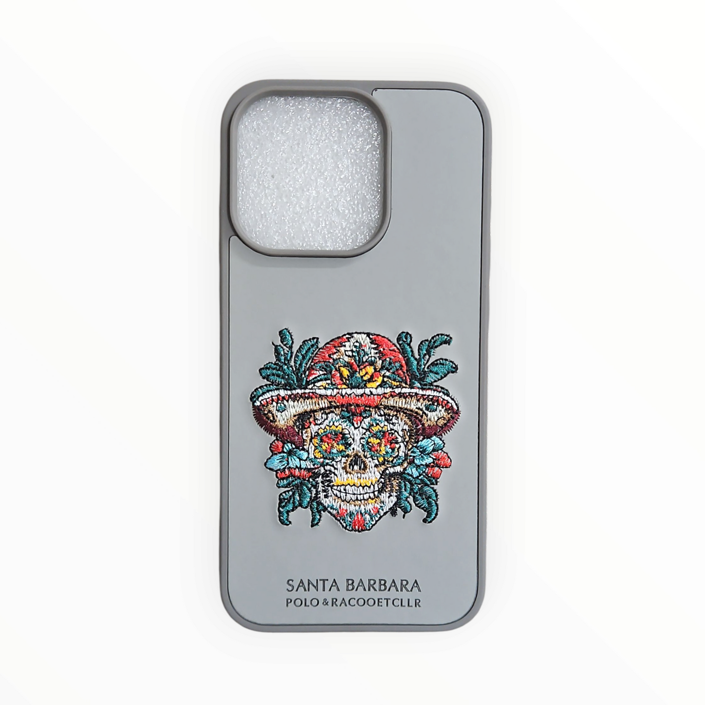 Skull Cowboy iPhone 15 Pro Case - Western Skeleton Cover Mixwix
