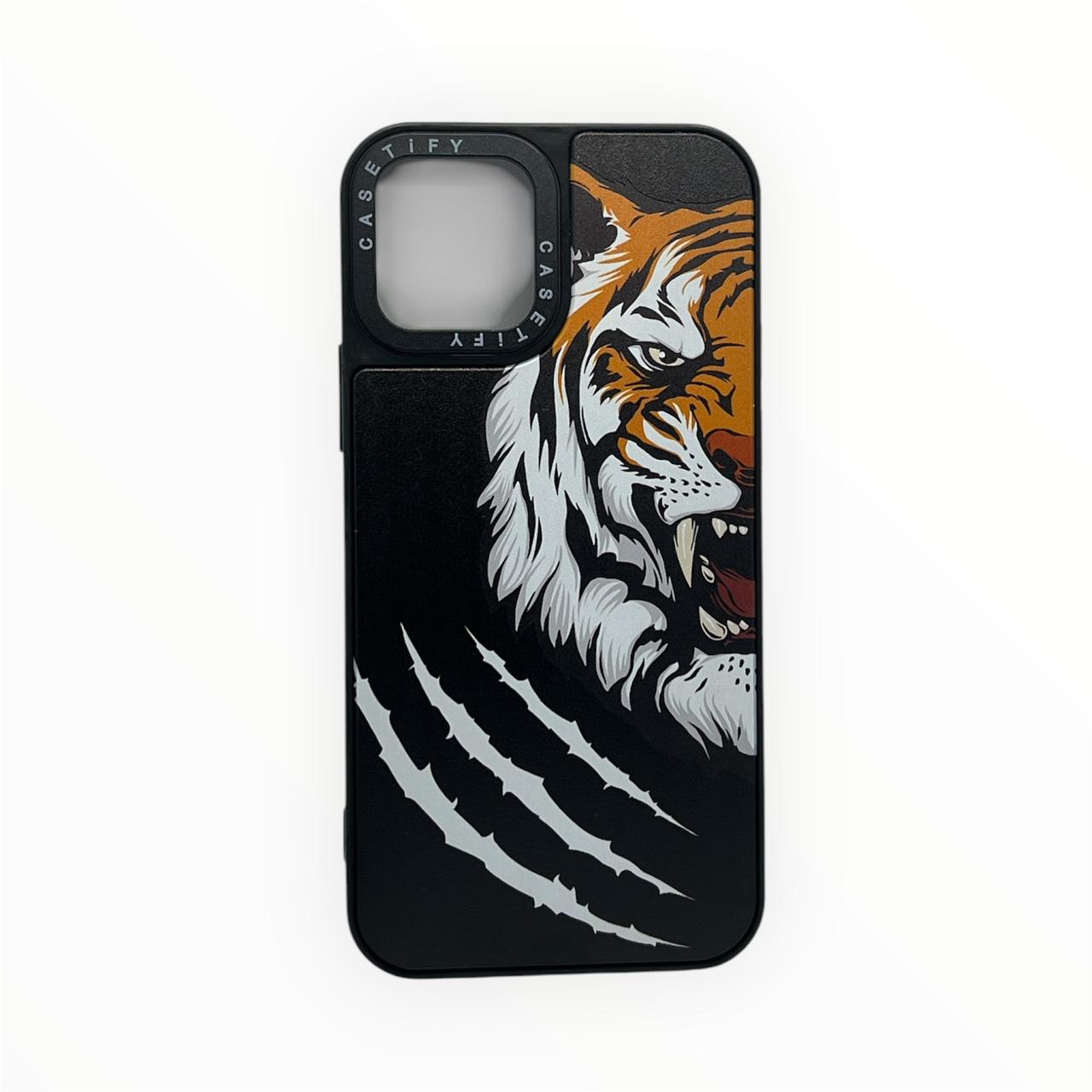 Tiger Print iPhone Case – Claw Mark Design | Bold & Rugged by Casetify