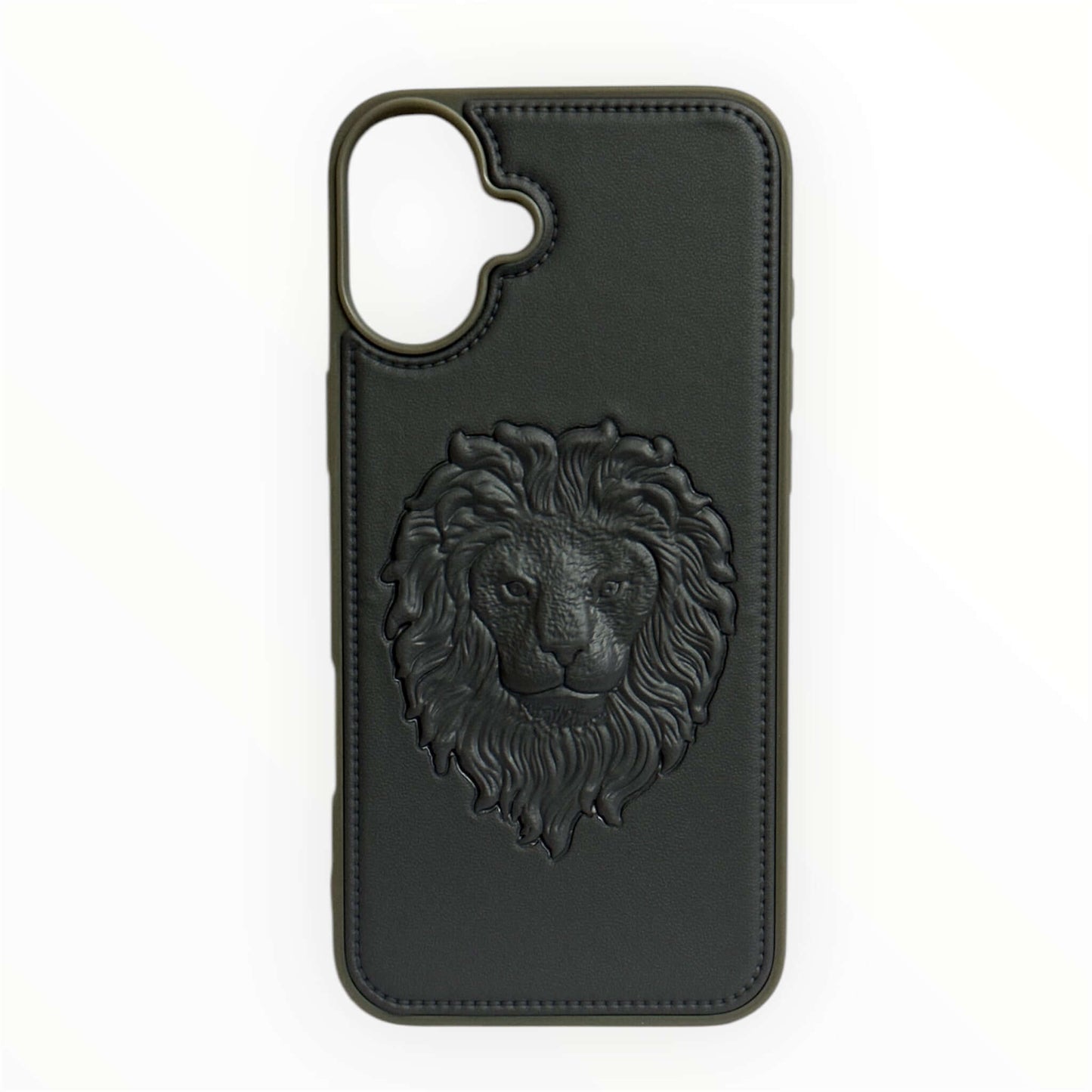 Embossed Lion Leather Case – Premium Luxury for iPhone My Store