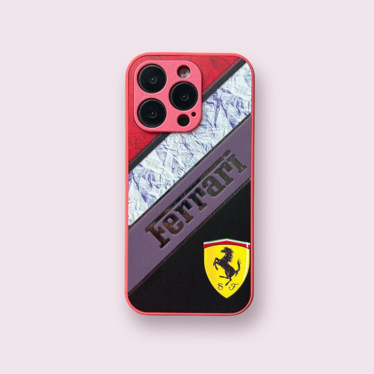 Ferrari-Inspired iPhone Case for 14 Pro and 14 – Luxury and Performance Mixwix