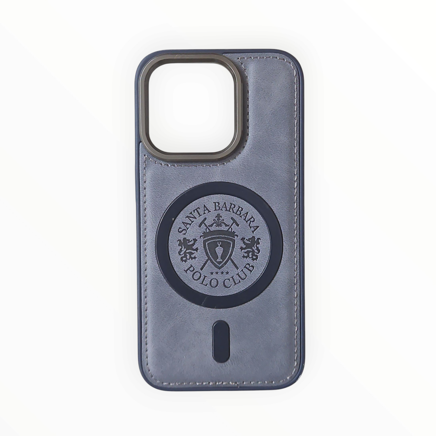 Santa Barbara Polo Club Premium Leather MagSafe Case for iPhone – Classic Luxury Mixwix