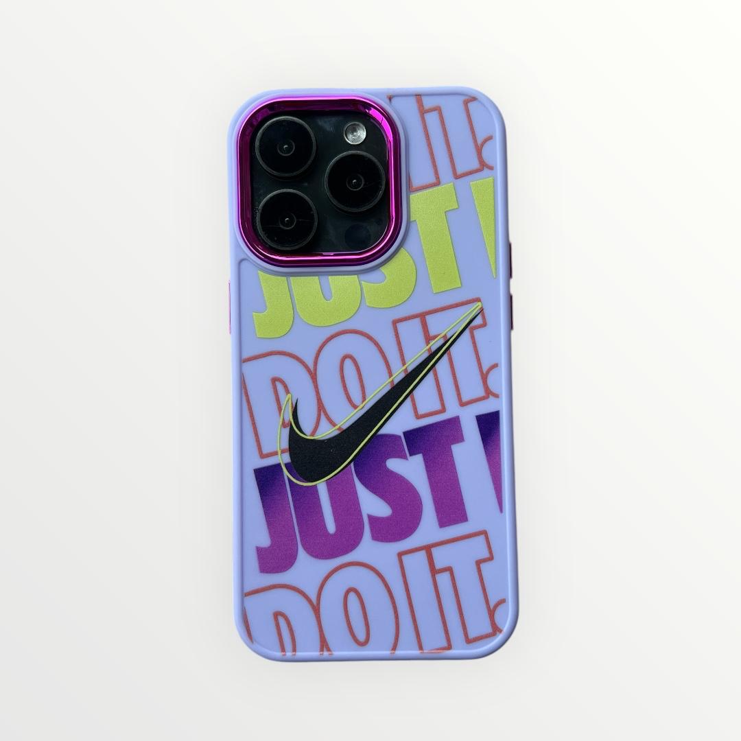 Nike iPhone 14 Pro Case– Bold and Motivational Mixwix