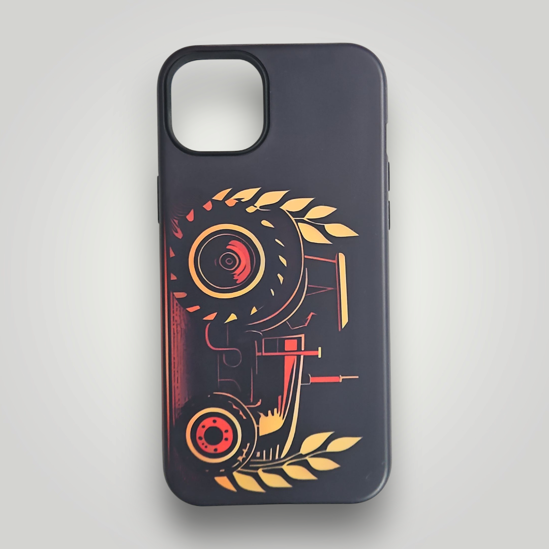 Stylish Dual-Layer iPhone 15 Plus Case – Graphic Design & Shockproof Mixwix