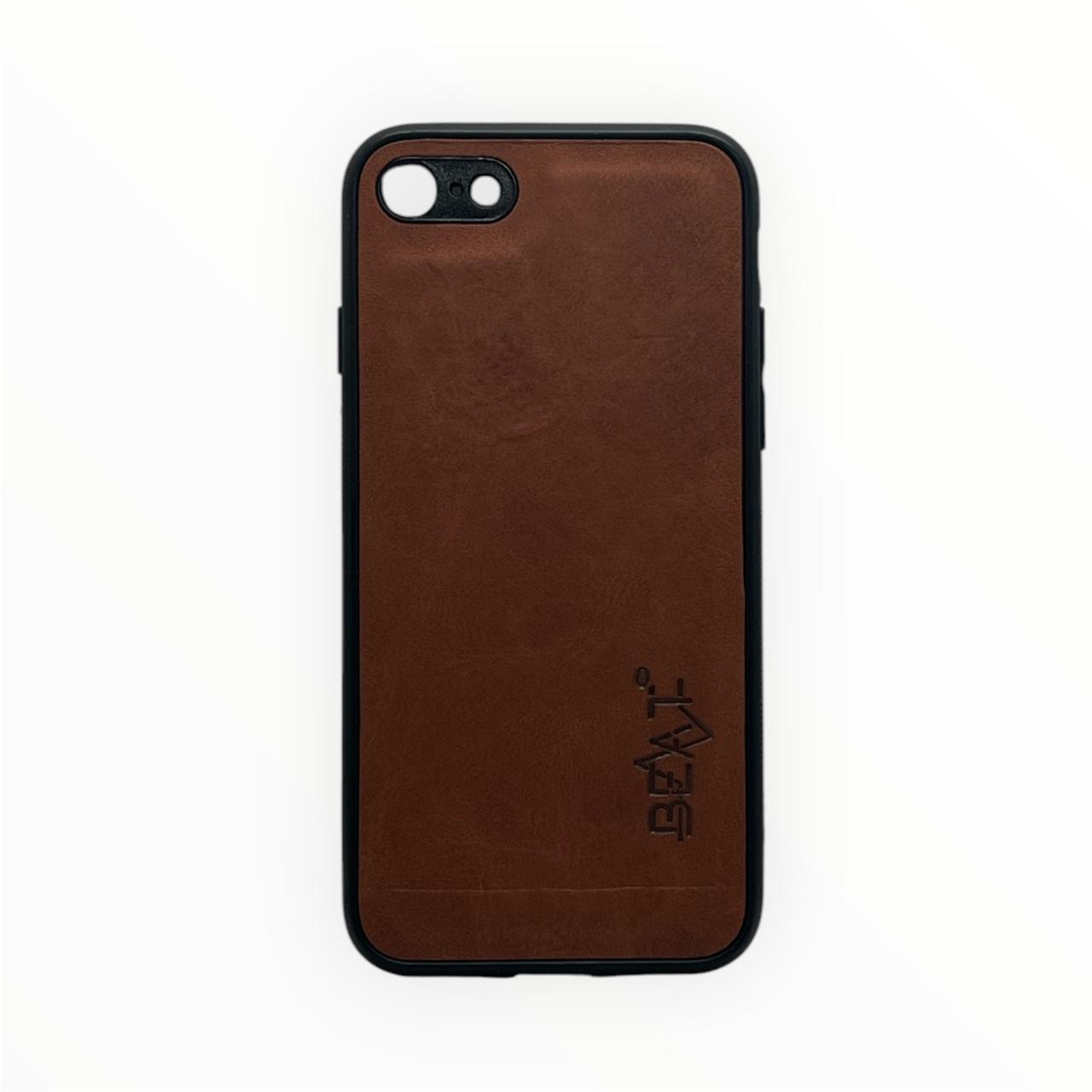Vintage Tan Leather iPhone Case by BEAT® – Rugged Elegance