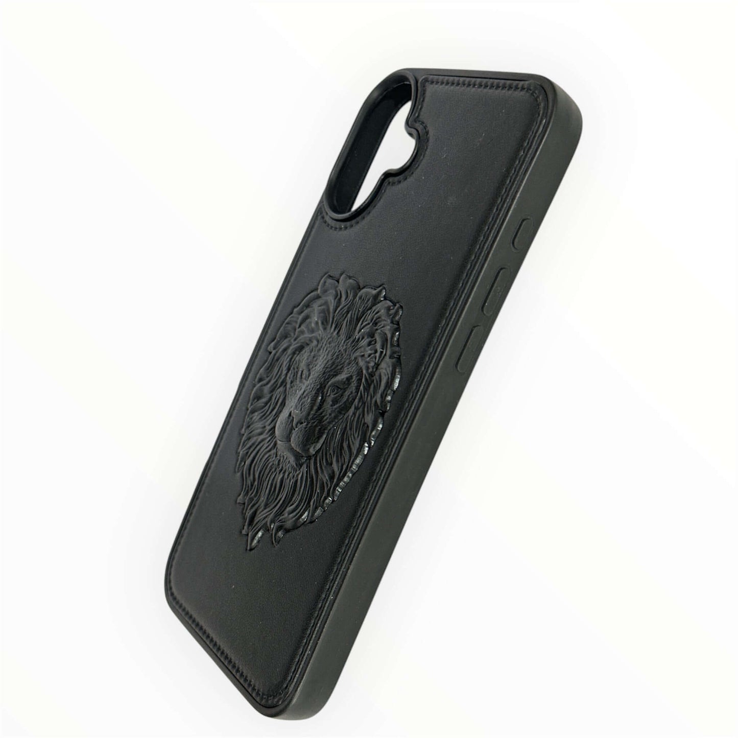 Embossed Lion Leather Case – Premium Luxury for iPhone My Store