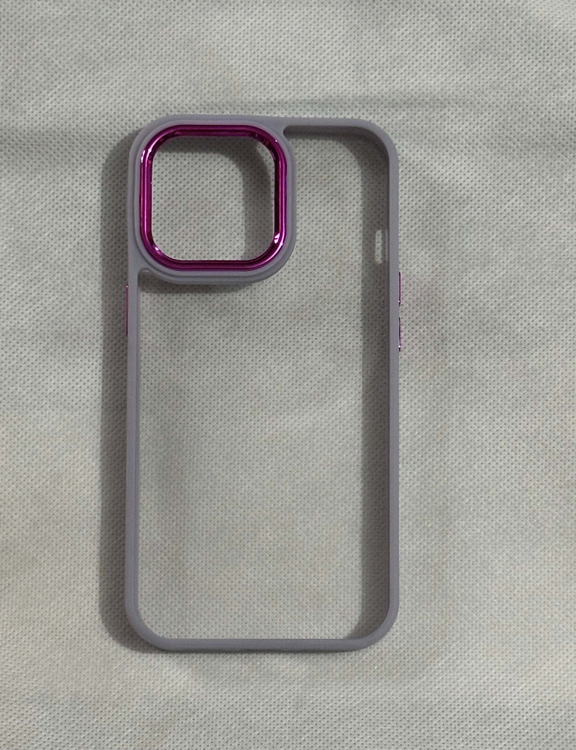 Clear iPhone Case Series with Bumper and Camera Ring My Store