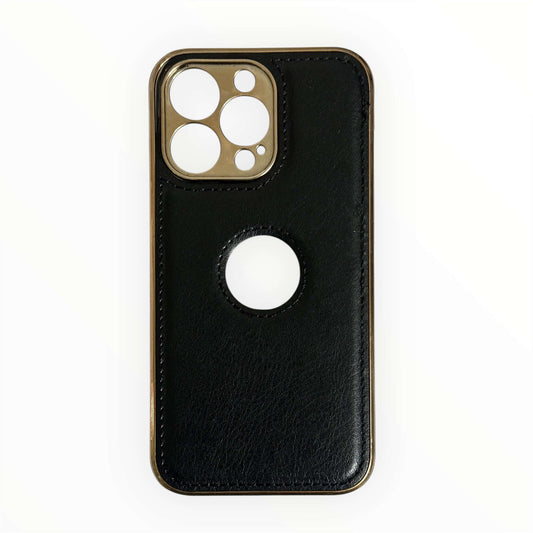 Title:

Premium Leather iPhone 13 pro Case with Gold Detailing My Store