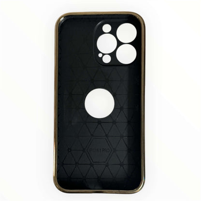 Title:

Premium Leather iPhone 13 pro Case with Gold Detailing My Store
