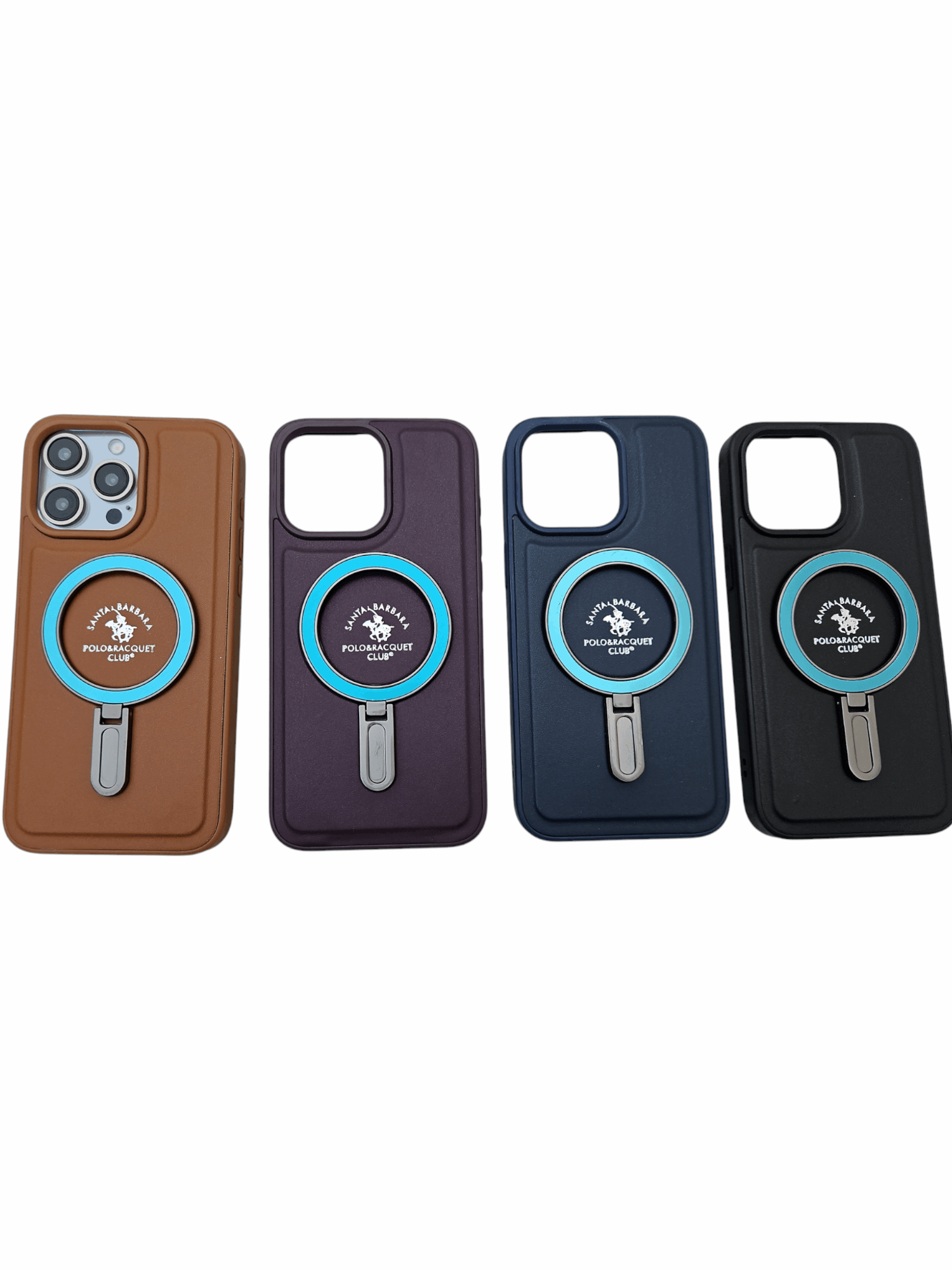 Luxury Shockproof iPhone – MagSafe Compatible with Built-in Kickstand Mixwix