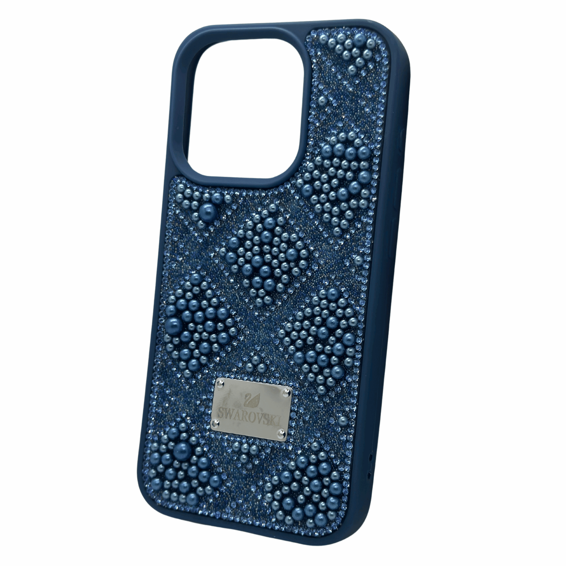 Swarovski Pearl and Crystal Embellished iPhone Case – Pink Glitter My Store