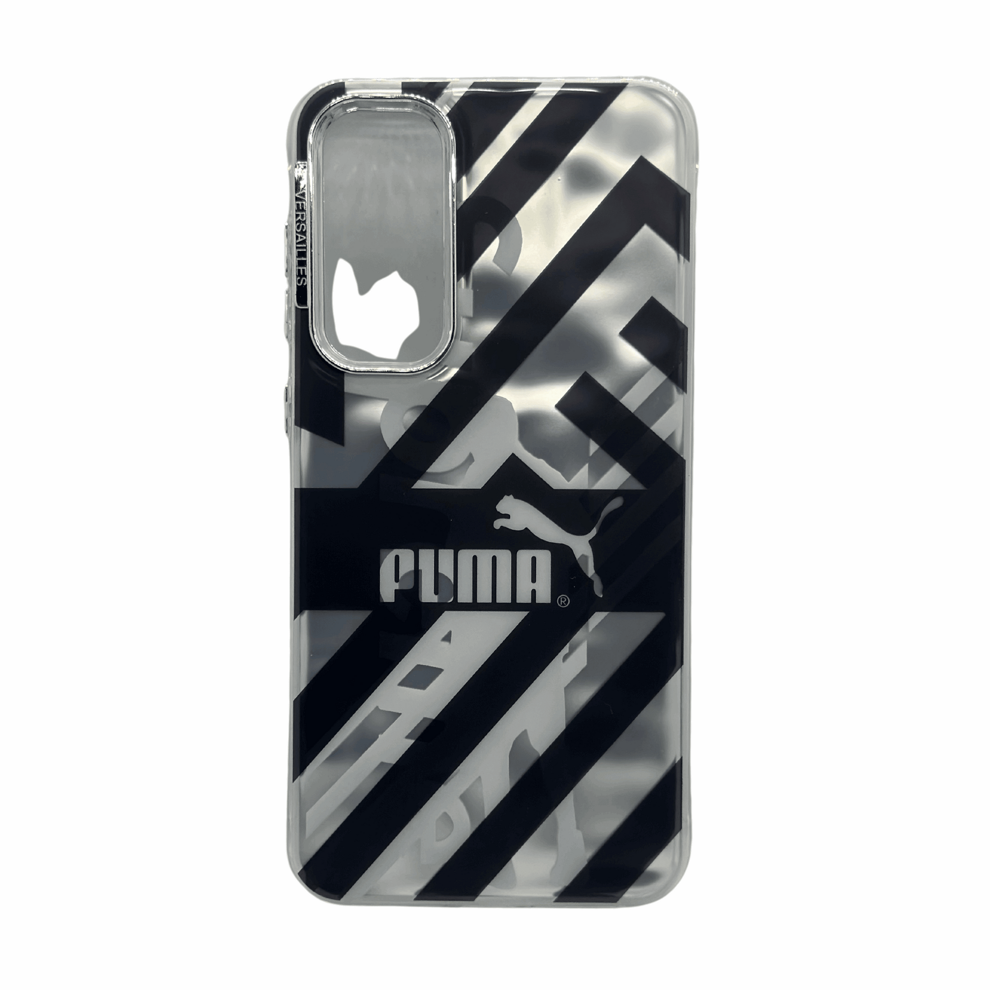 Puma Striped Transparent Phone Case – Sleek Protection for Your Device My Store