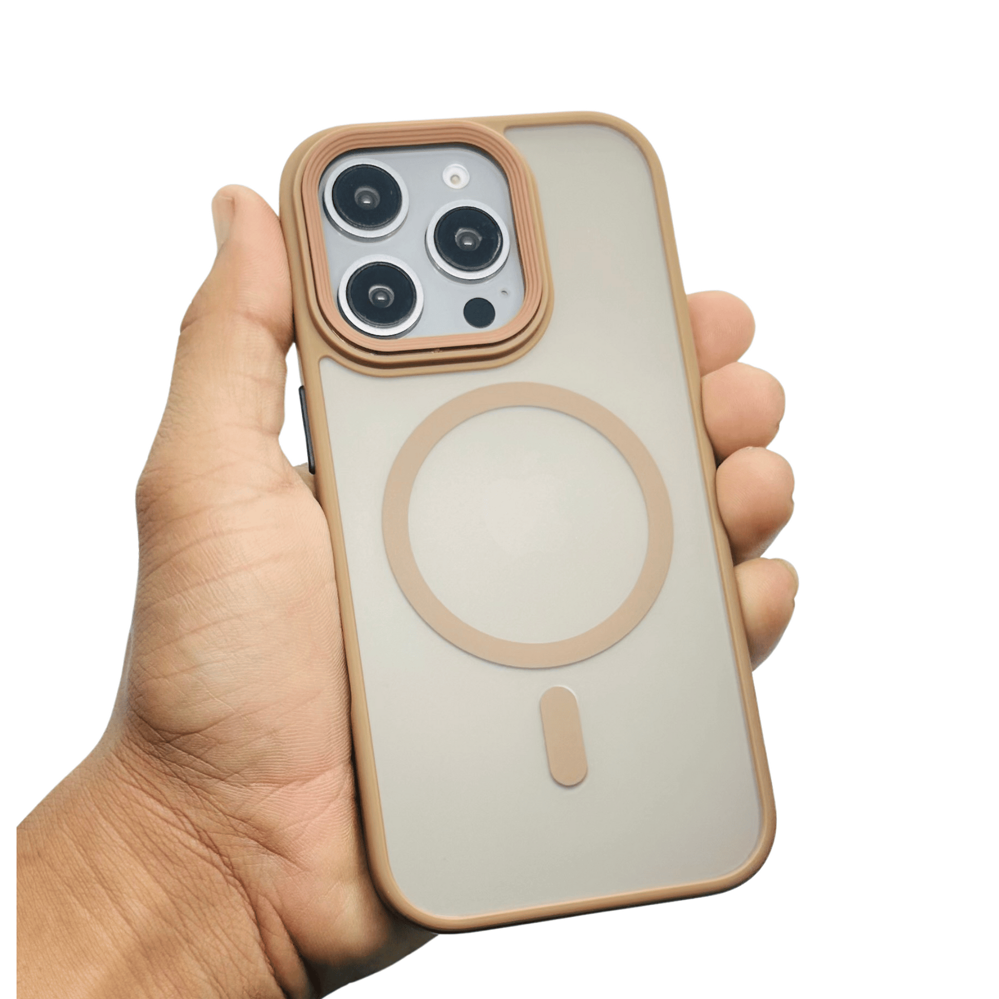 Sleek & Protective iPhone 16 Pro Case with Magnetic Ring for MagSafe Compatibility My Store