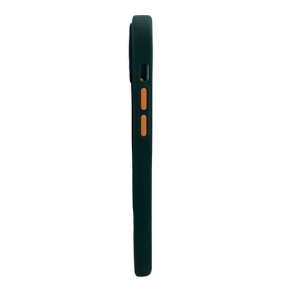 Matte Black iPhone Case with Camera Bumper - Sleek & Protective (Smoke) My Store