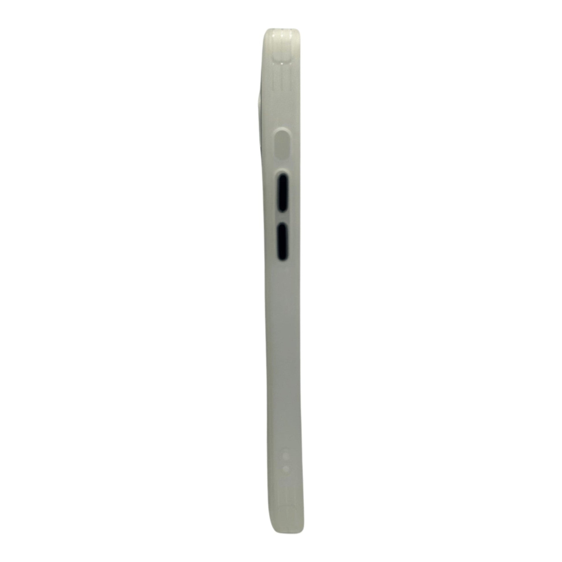 Slim Transparent Protective Case with Peach Border My Store