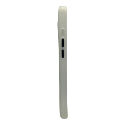 Slim Transparent Protective Case with Peach Border My Store