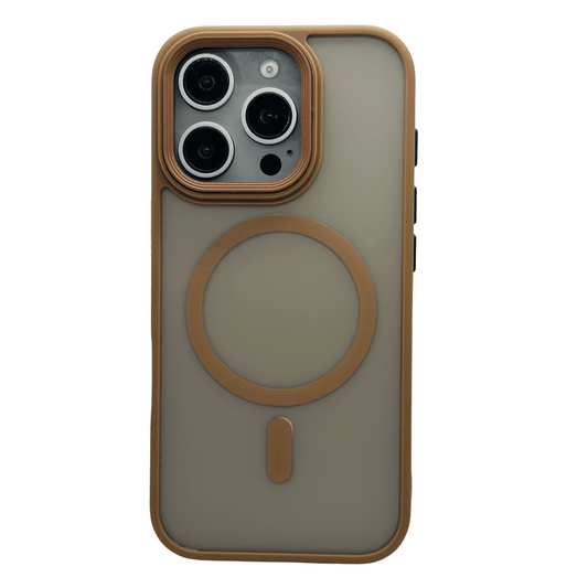 Sleek & Protective iPhone 16 Pro Case with Magnetic Ring for MagSafe Compatibility My Store