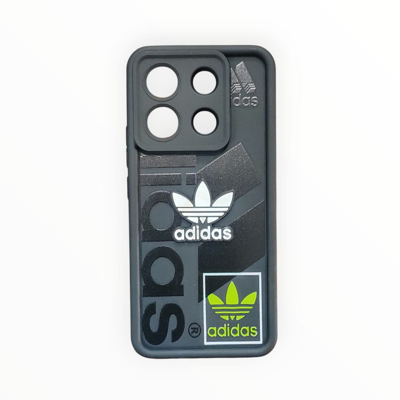 Adidas-Inspired Logo Phone Case for MI Note 13 Pro 5G – Sporty Style, Durable Grip Cover