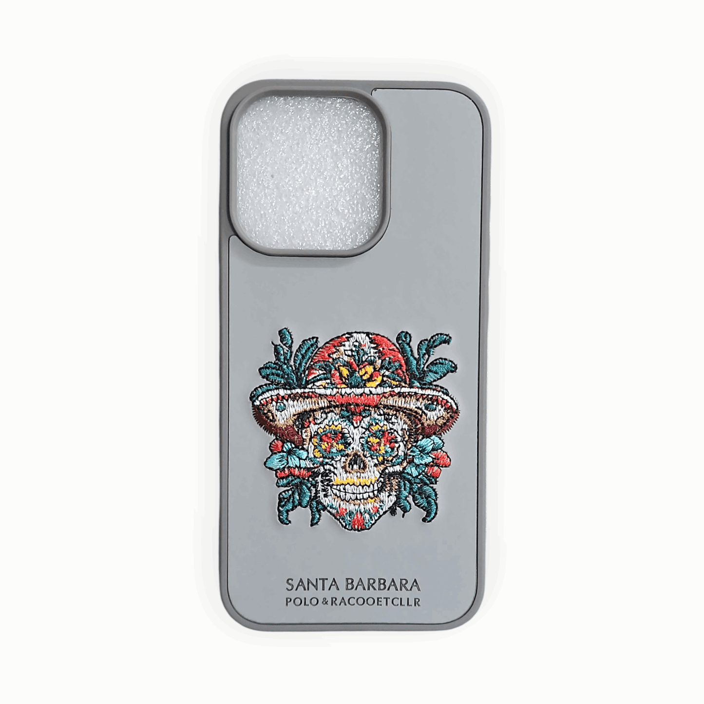 Skull Cowboy iPhone 15 Pro Case - Western Skeleton Cover Mixwix