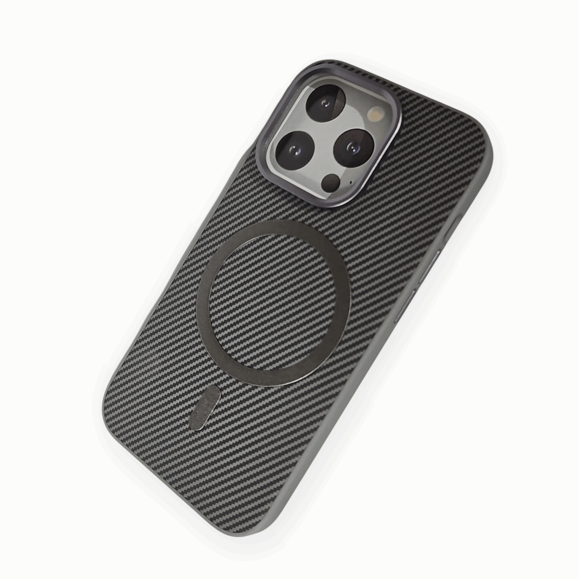 Carbon Fiber MagSafe iPhone Case – Ultra-Slim, Shockproof & Wireless Charging Compatible Mixwix