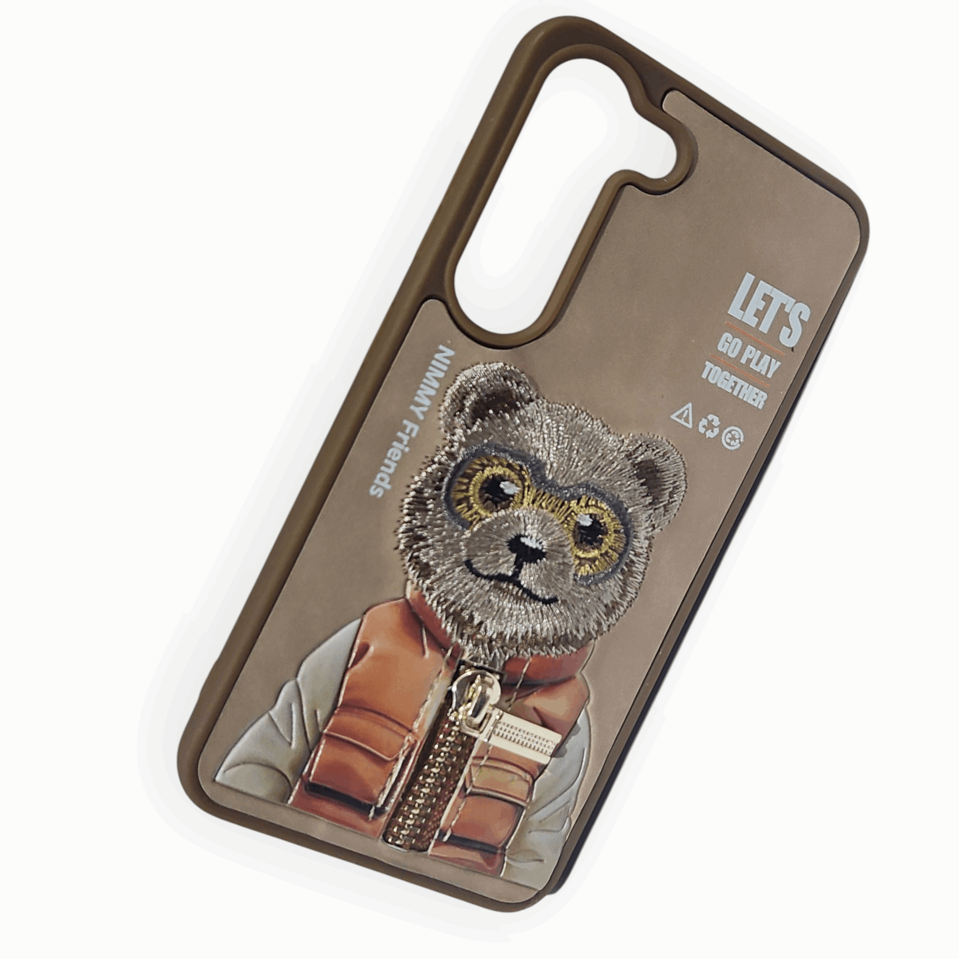 Cute Bear Design Phone Case – Soft, Stylish & Protective for S24 Mixwix